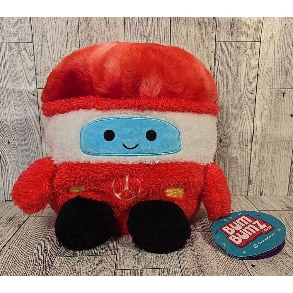 Bum Bumz Vance Van Groovy Series Plush Stuffed Animal Kellytoy Russ 7.5" NEW